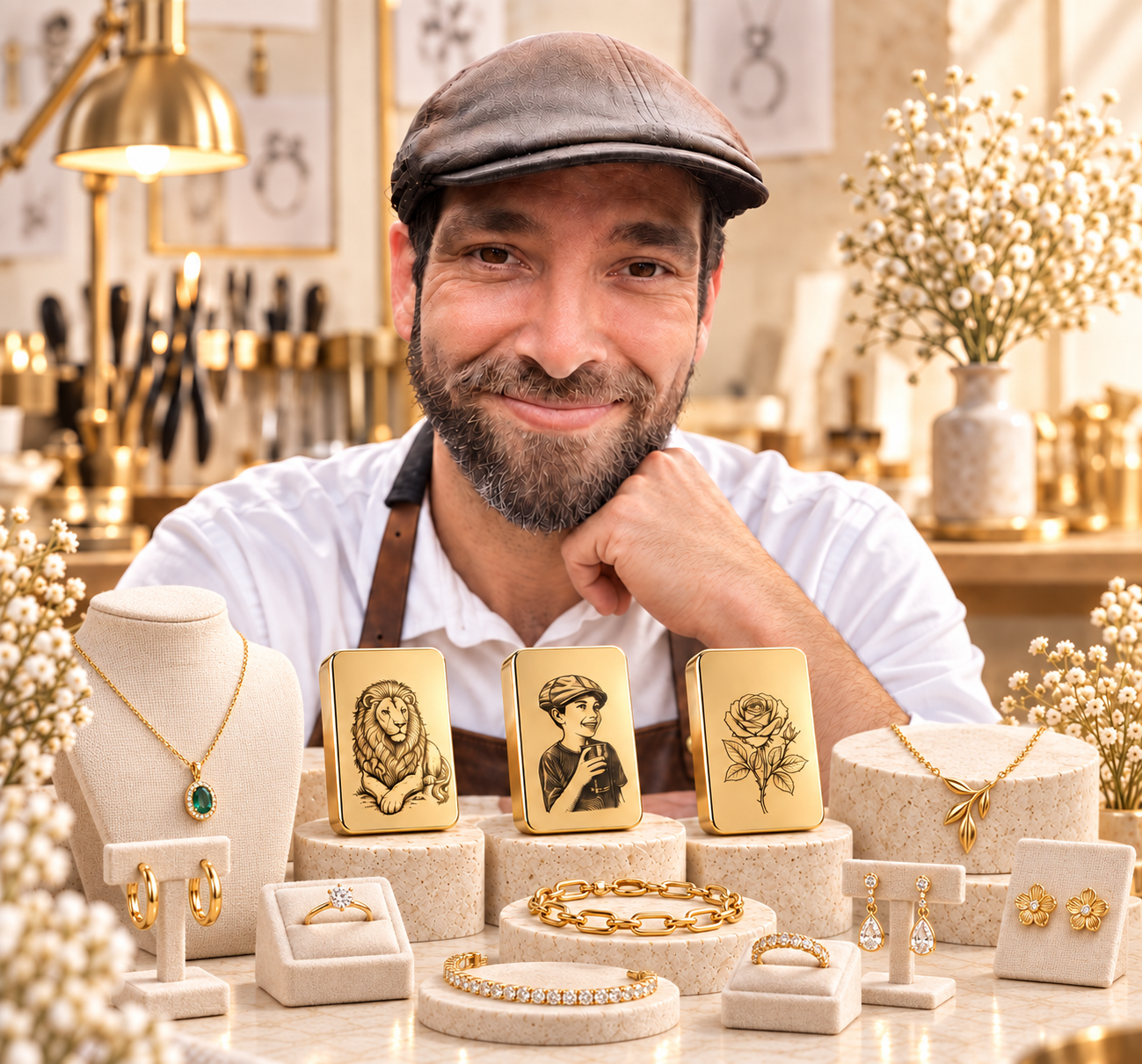 La boutique — collections Bijoux et lingots