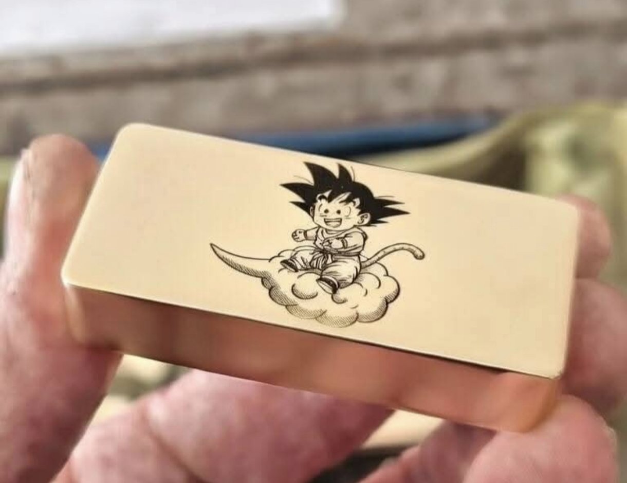 Lingot de 200 g en or nordique à personnaliser au laser avec images ou texte - Image 3